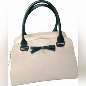 Kate Spade Designer Henderson Street Sawyer Ribbon Satchel Purse Handbag